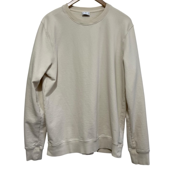 ASKET Other - ASKET The Sweatshirt Crewneck Off White Men’s Size Large Long